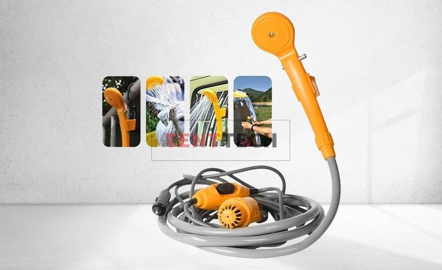 12 Volt Araç/Kamp Duş Seti - Tenttech COM TR