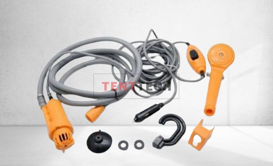 12 Volt Taşınabilir Araç Duş Seti - Tenttech COM TR